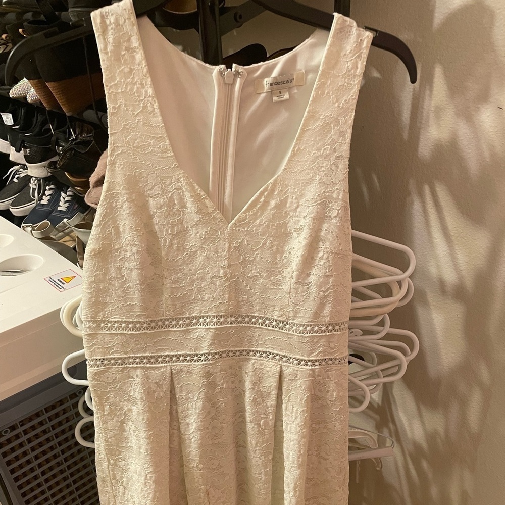 Francesca small white lace dress - Picture 2 of 7